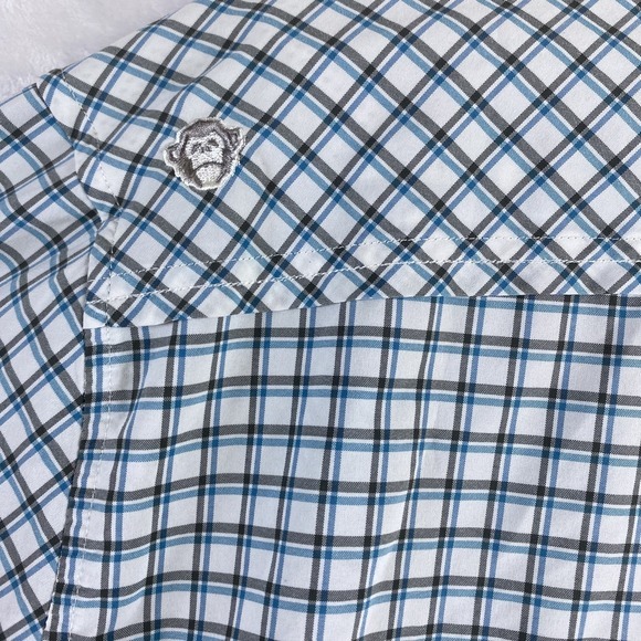 Howler Bros Long Sleeve Shirt Sz L Blue Snap Buttons Lightweight Outdoor Fishing - Picture 6 of 13